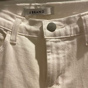 WHITE J BRAND FLARE JEANS